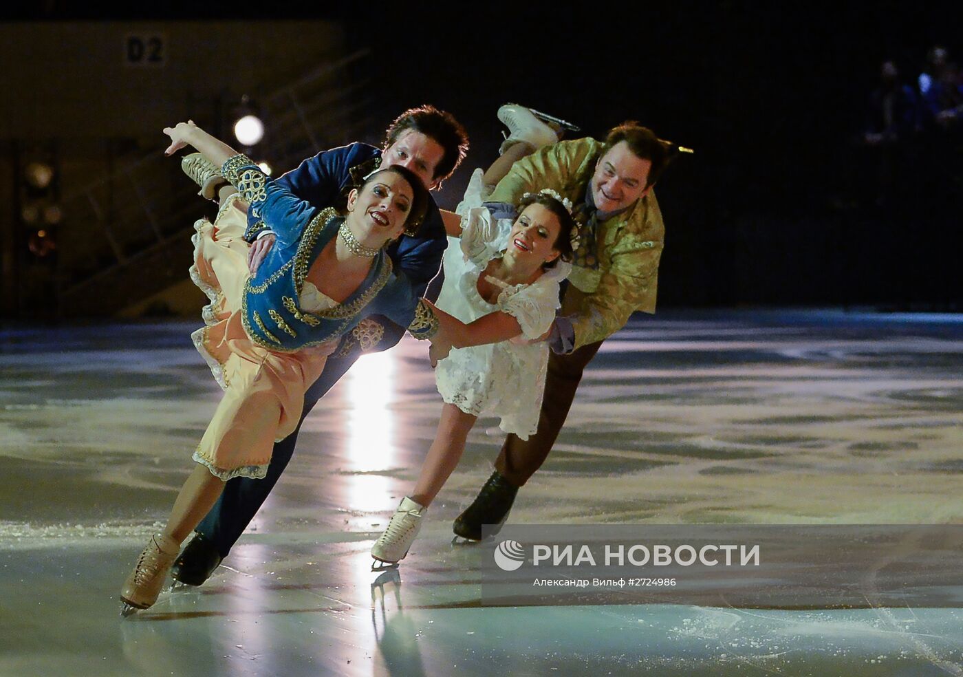 Премьера ледового мюзикла "Кармен" в Москве