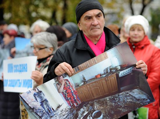 Митинг в Донецке в День ООН
