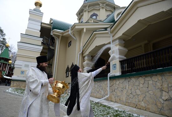 Освящение храма Державной иконы Божией Матери в Свердловской области