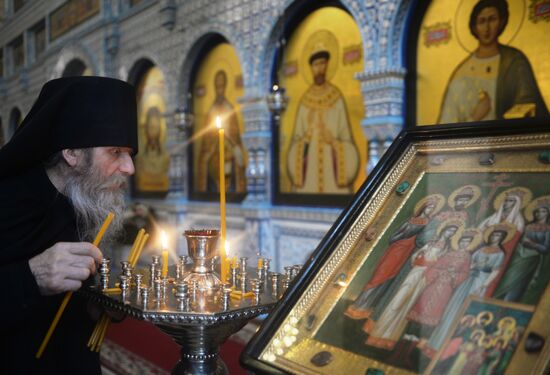 Освящение храма Державной иконы Божией Матери в Свердловской области