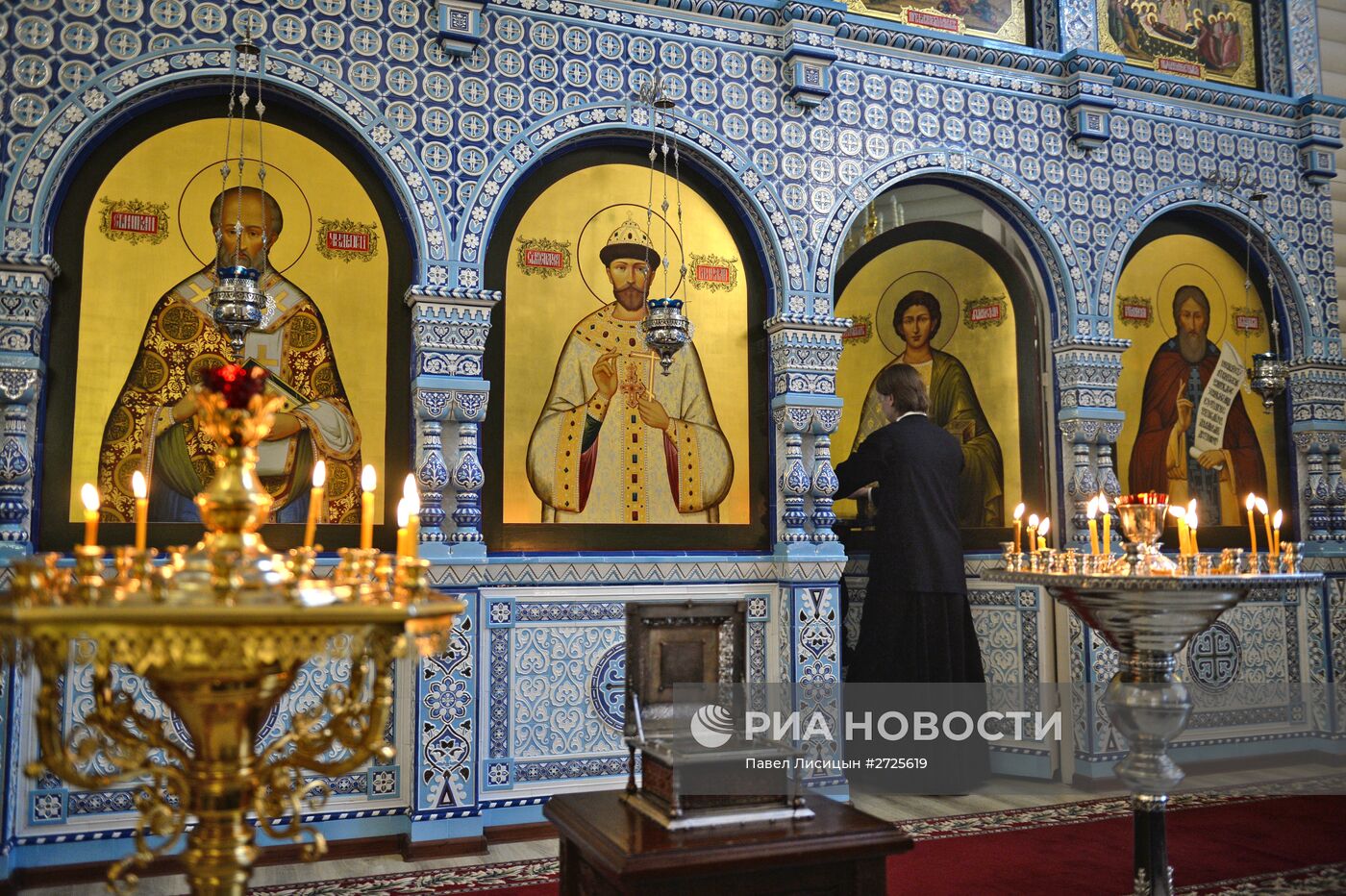 Освящение храма Державной иконы Божией Матери в Свердловской области