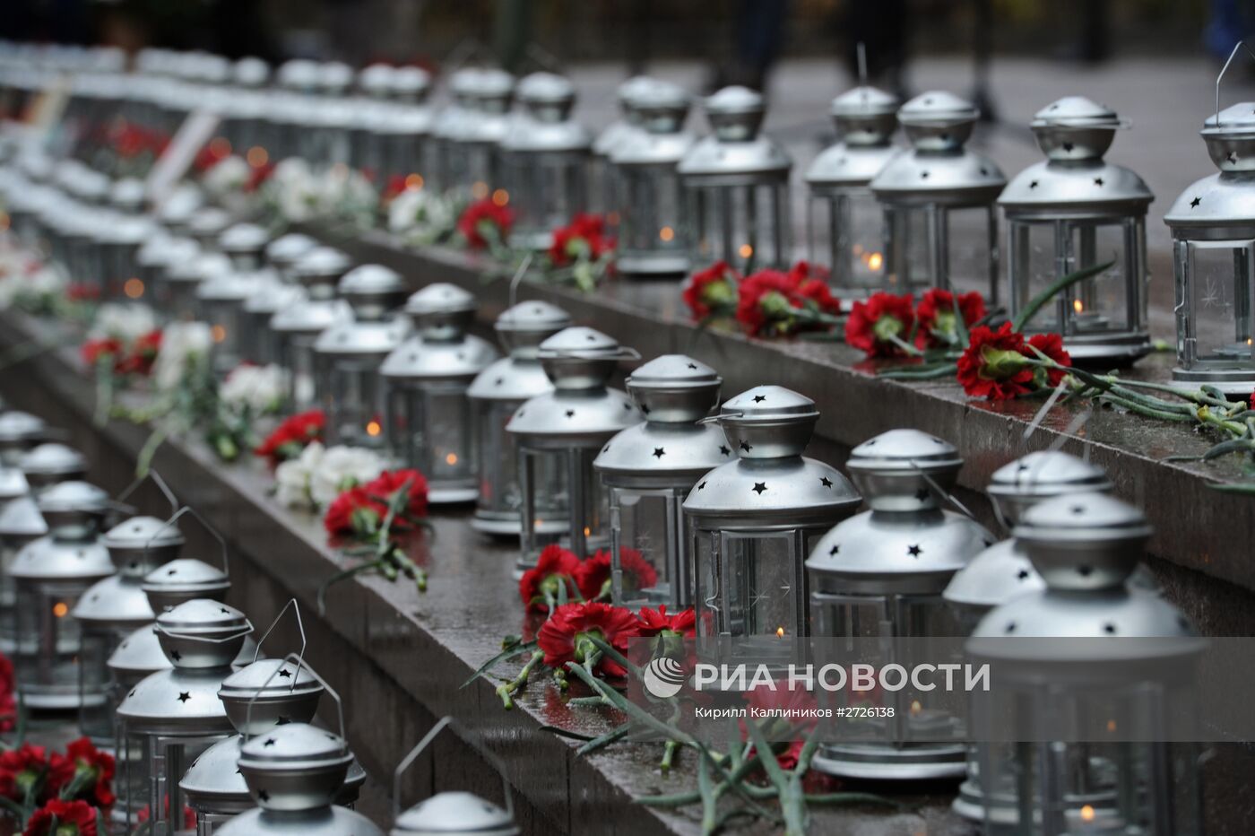 Памятная церемония, посвященная XIII годовщине со дня трагедии на Дубровке