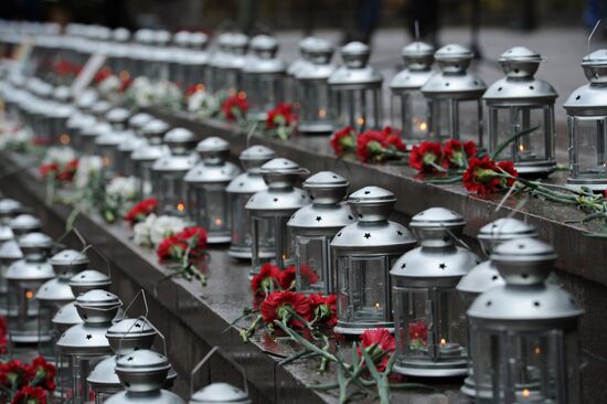 Памятная церемония, посвященная XIII годовщине со дня трагедии на Дубровке