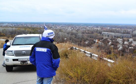 Открытие пункта пропуска в станице Луганской