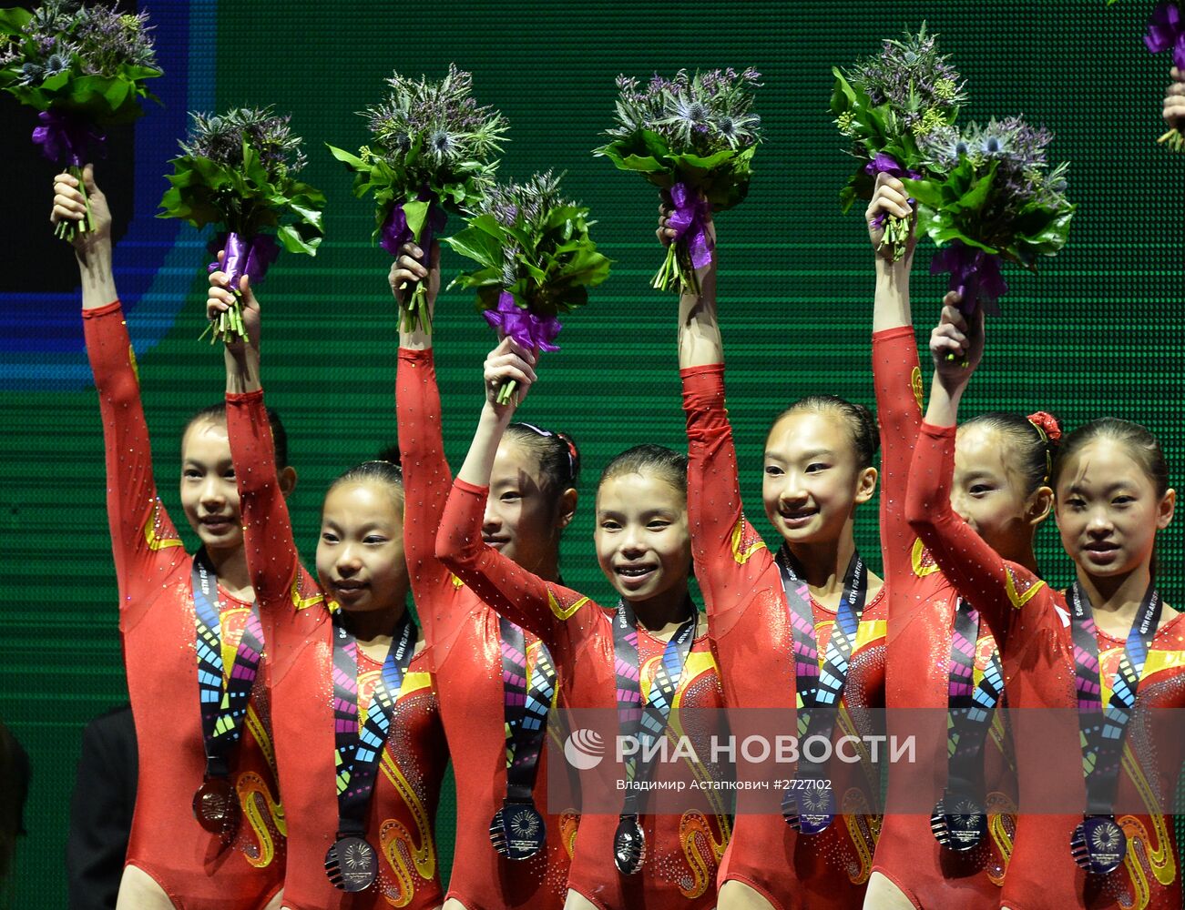 Спортивная гимнастика. Чемпионат мира. Пятый день