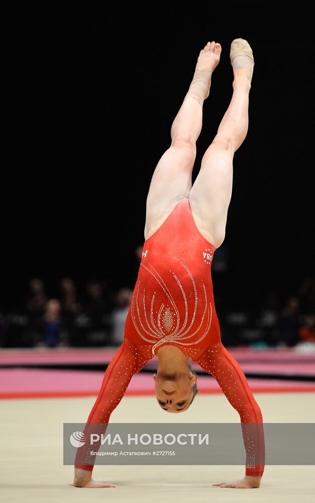 Спортивная гимнастика. Чемпионат мира. Пятый день