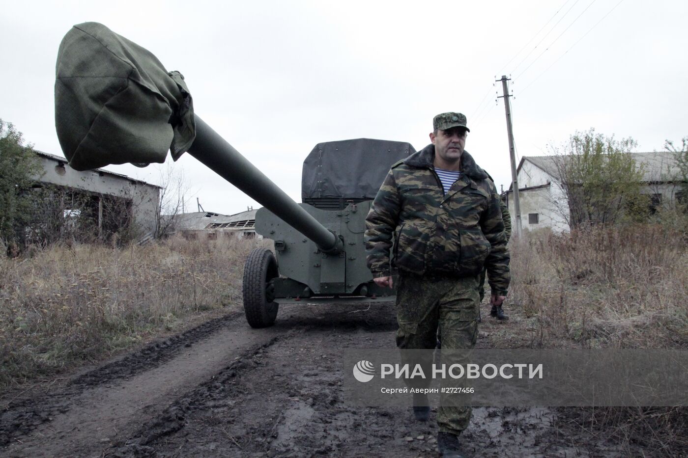 Отвод военной техники в ДНР