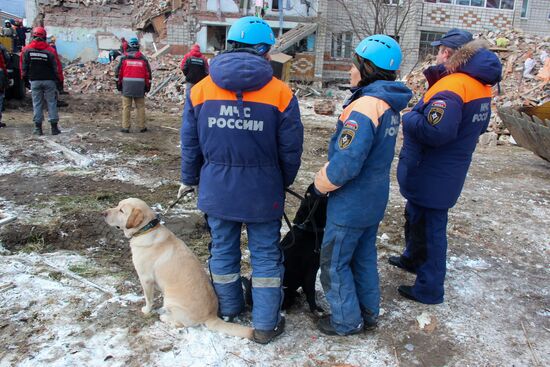 Взрыв газа в жилом доме в Хабаровском крае