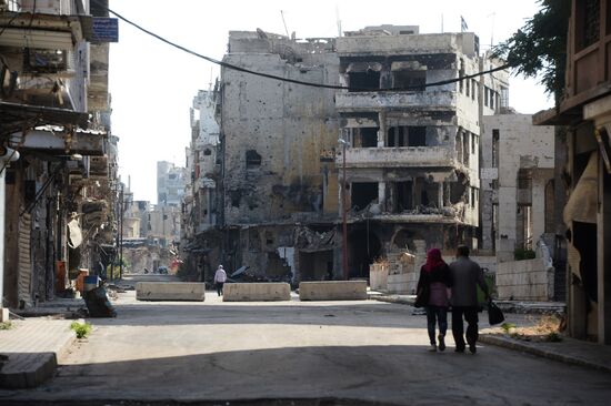 Сирийский город Хомс