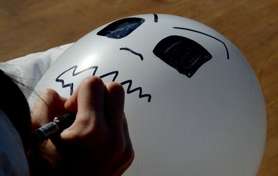 Празднование Хэллоуина в городах России