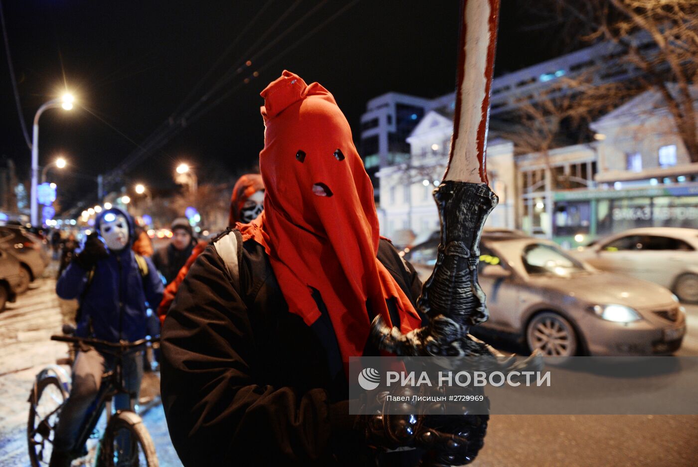 Празднование Хэллоуина в городах России