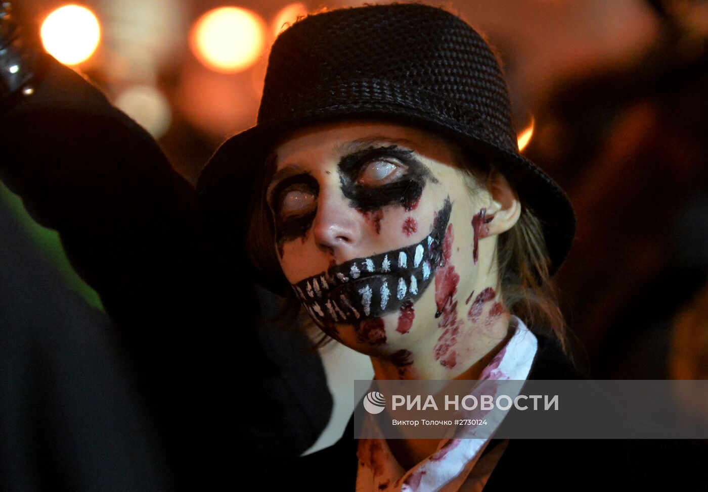 Празднование Хэллоуина в Минске