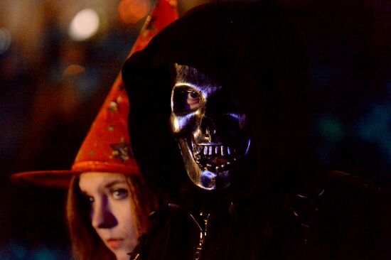 Празднование Хэллоуина в Минске