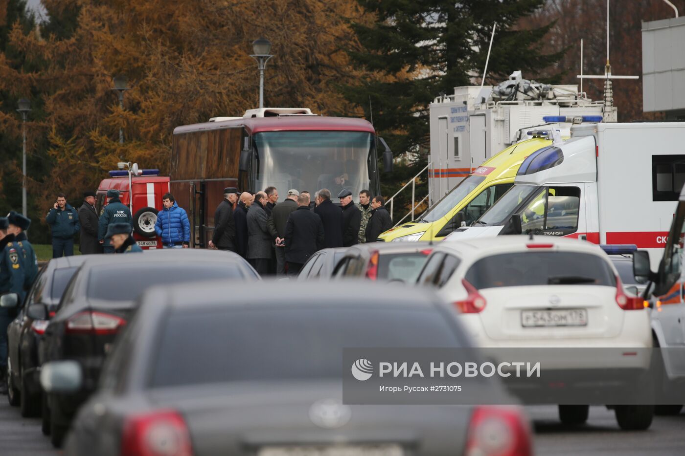 Опознание жертв крушения Airbus A321 в Санкт-Петербурге