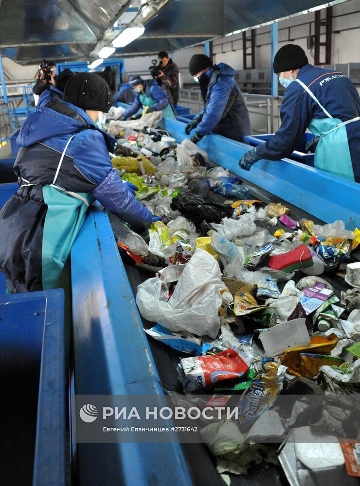 Первый в Забайкалье мусоросортировочный завод запущен в эксплуатацию в Чите