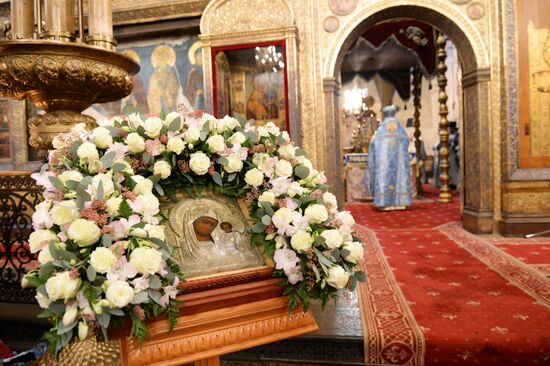 Патриарх Кирилл совершил Божественную литургию в праздник Казанской иконы Божией Матери