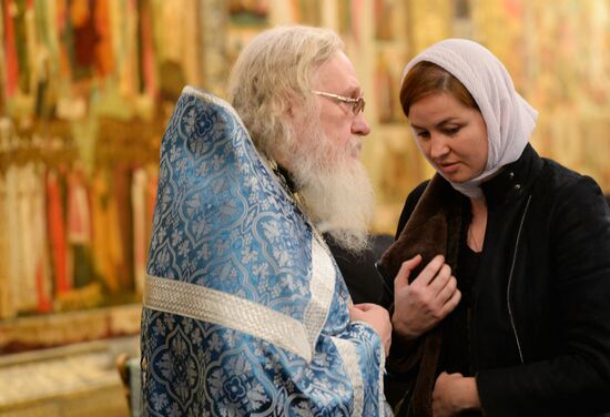 Патриарх Кирилл совершил Божественную литургию в праздник Казанской иконы Божией Матери