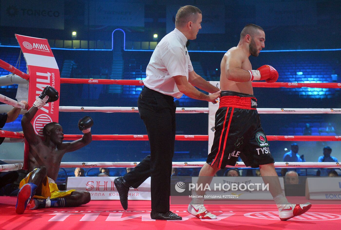 Боксерское шоу в Казани