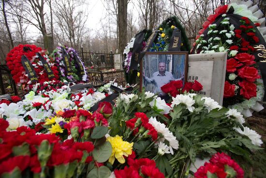 Похороны жертв крушения А-321 в Санкт-Петербурге