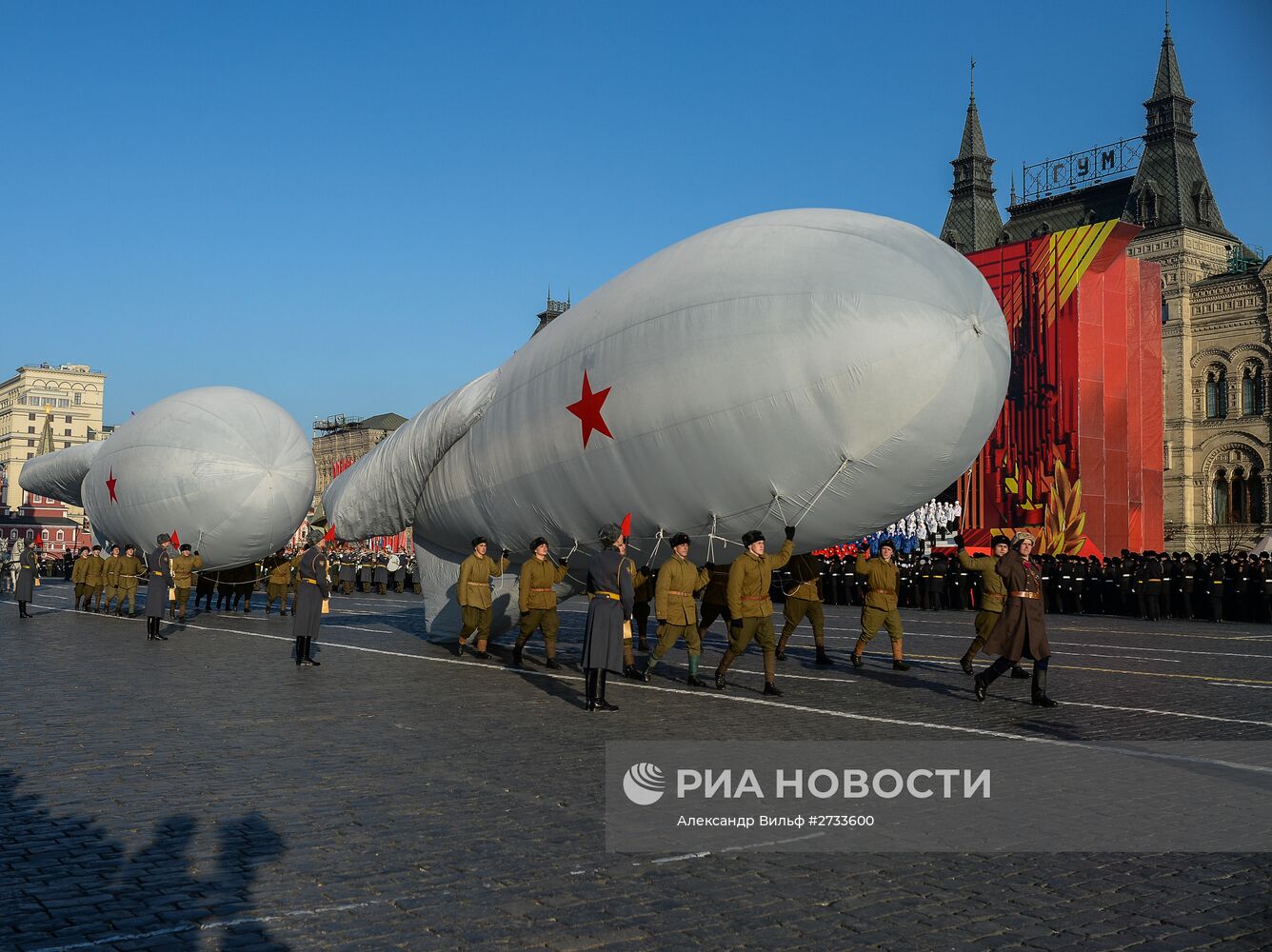 Торжественный марш, посвященный легендарному параду 1941 года