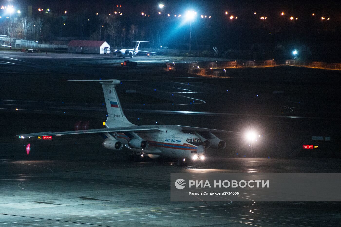 Первый спецборт МЧС России доставил багаж российских туристов, покидающих Египет, в Москву
