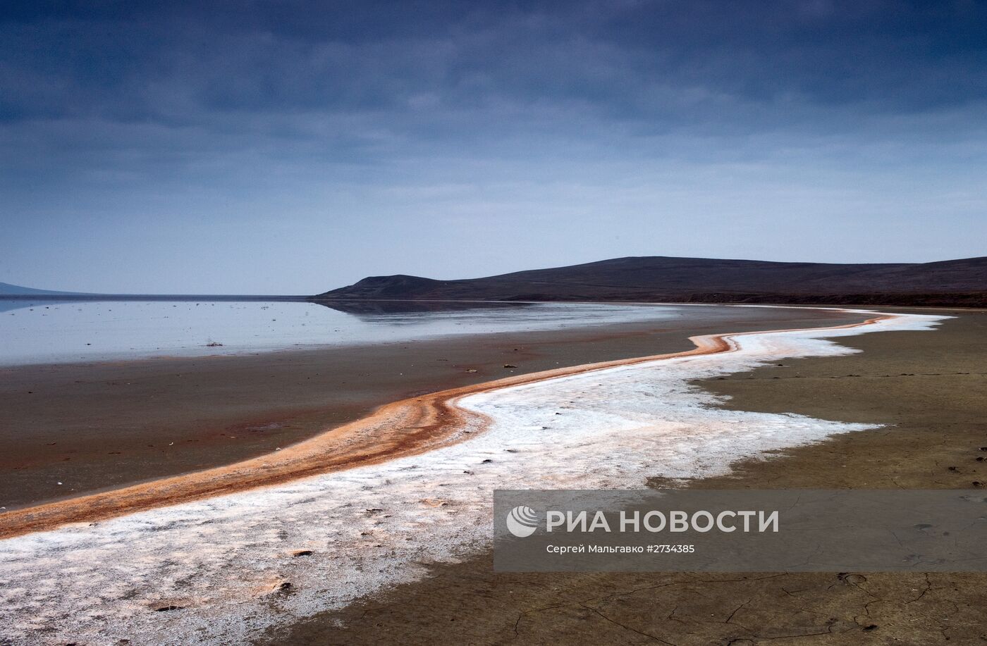 Кояшское озеро в Крыму