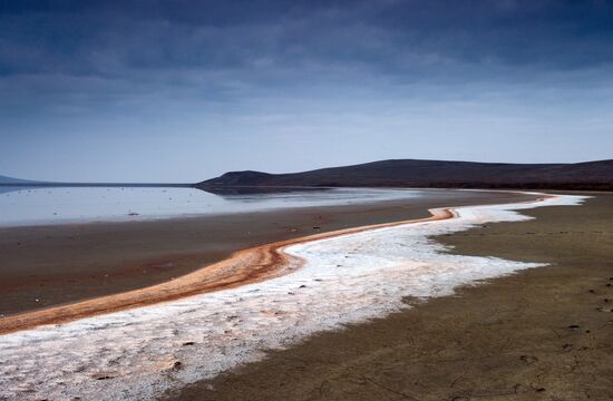 Кояшское озеро в Крыму