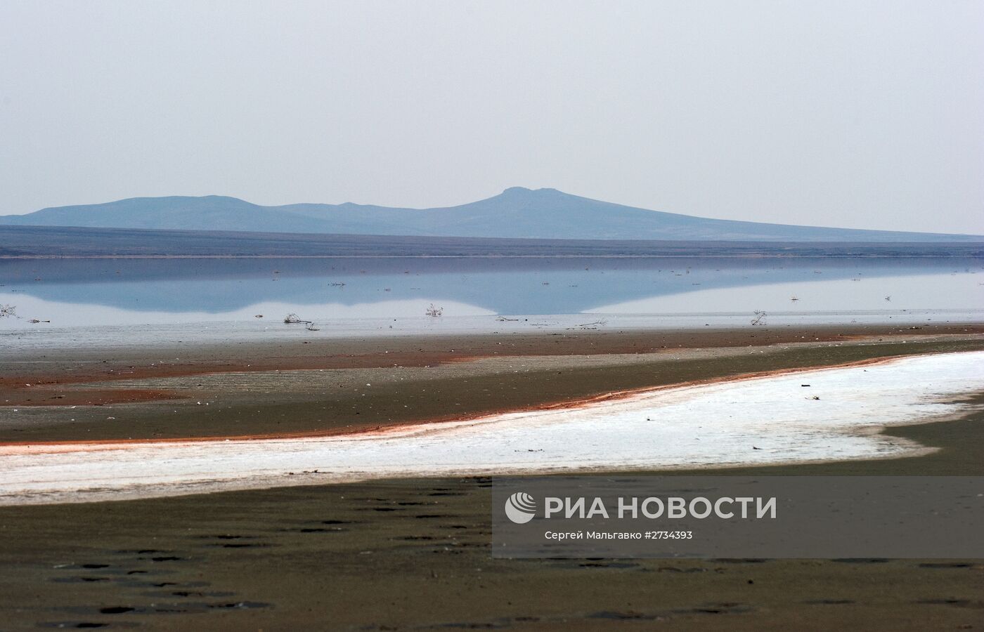 Кояшское озеро в Крыму