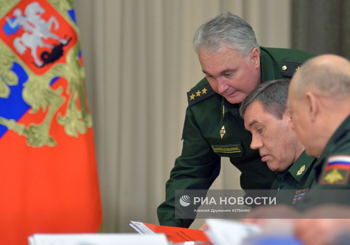 Президент РФ В.Путин провел совещание по вопросам развития Вооружённых Сил РФ