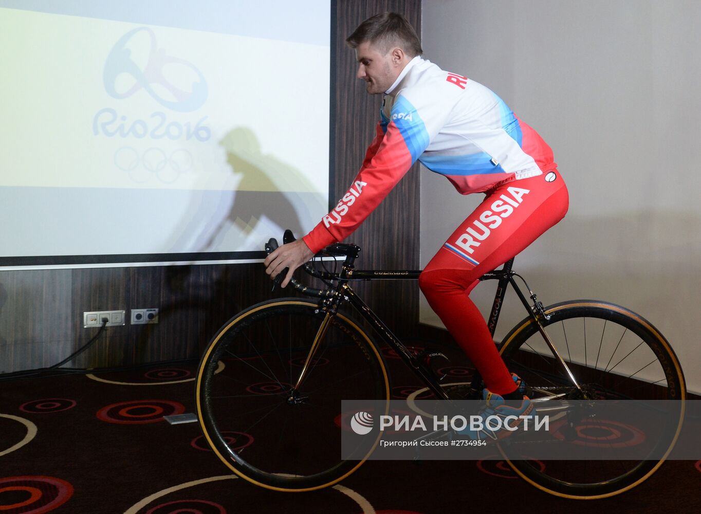 Презентация новой формы сборных команд России по велоспорту