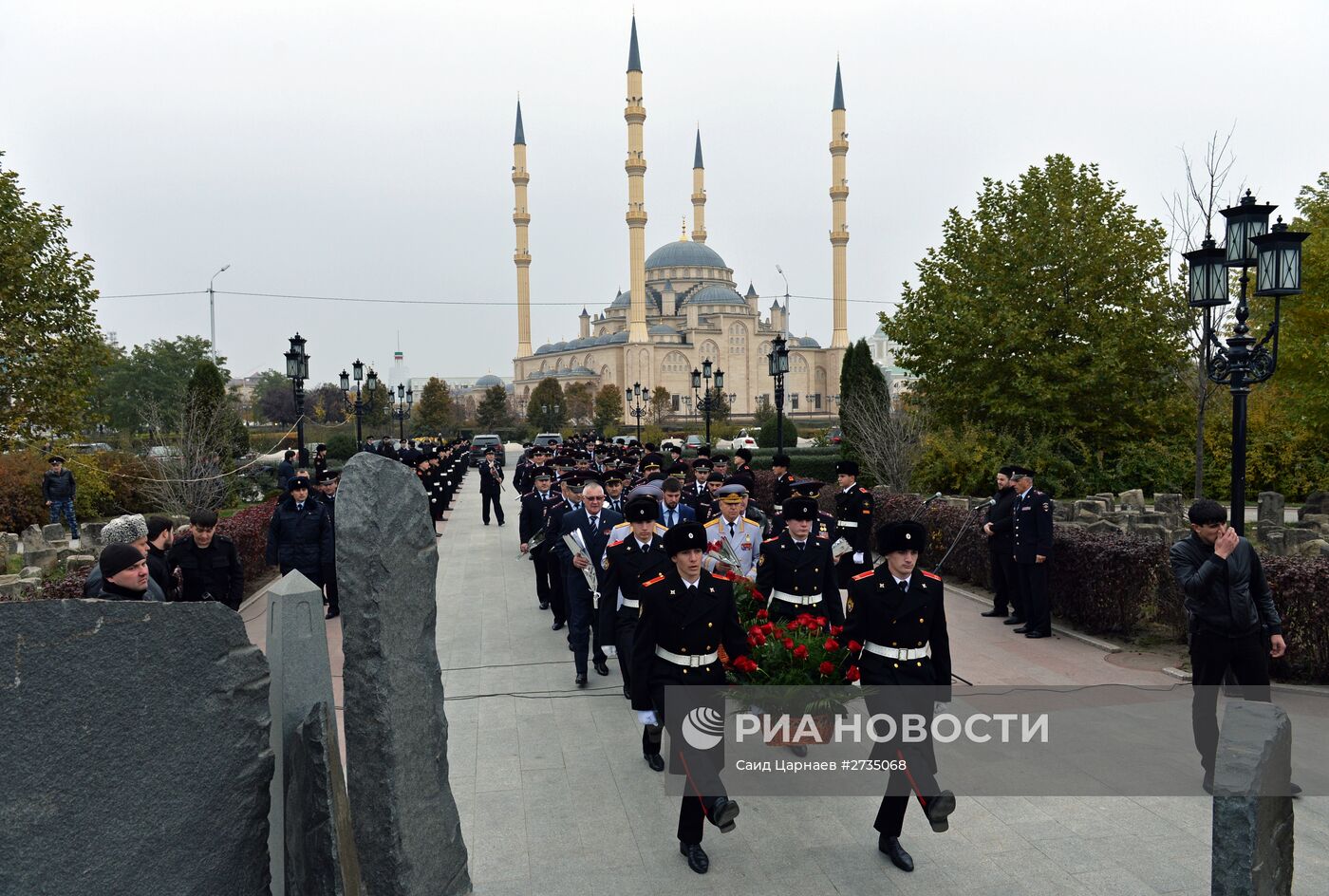 День сотрудника органов внутренних дел РФ в Чечне