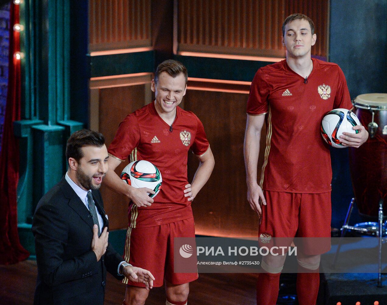 Презентация новой формы сборной России по футболу к ЧЕ-2016