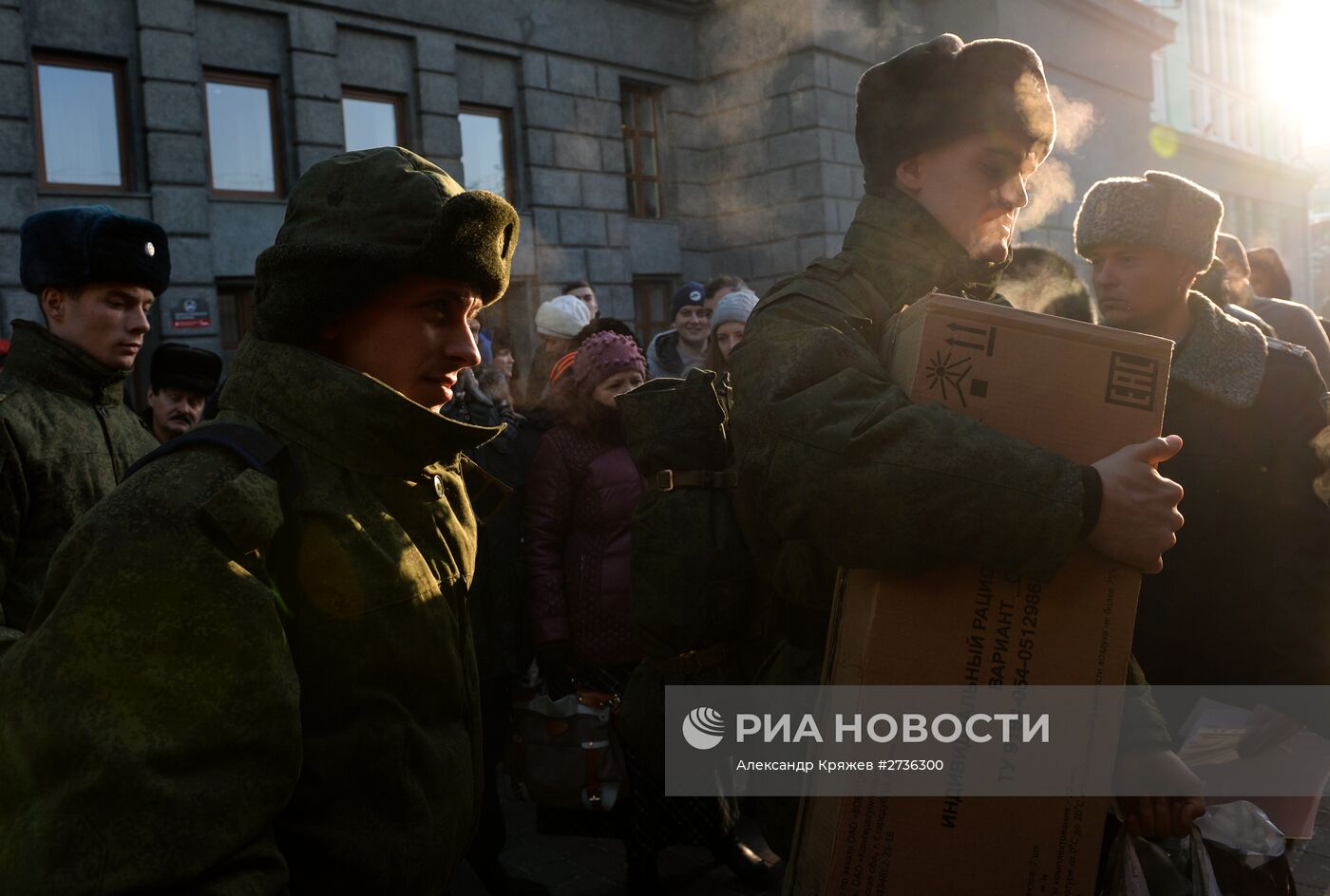 Призыв на военную службу в Новосибирске