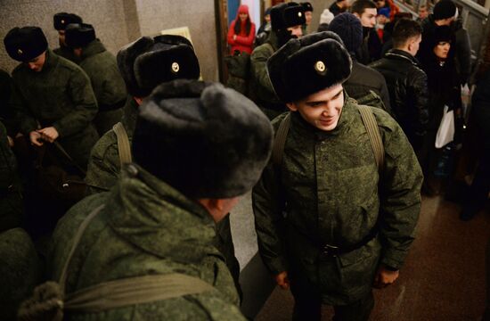 Призыв на военную службу в Новосибирске