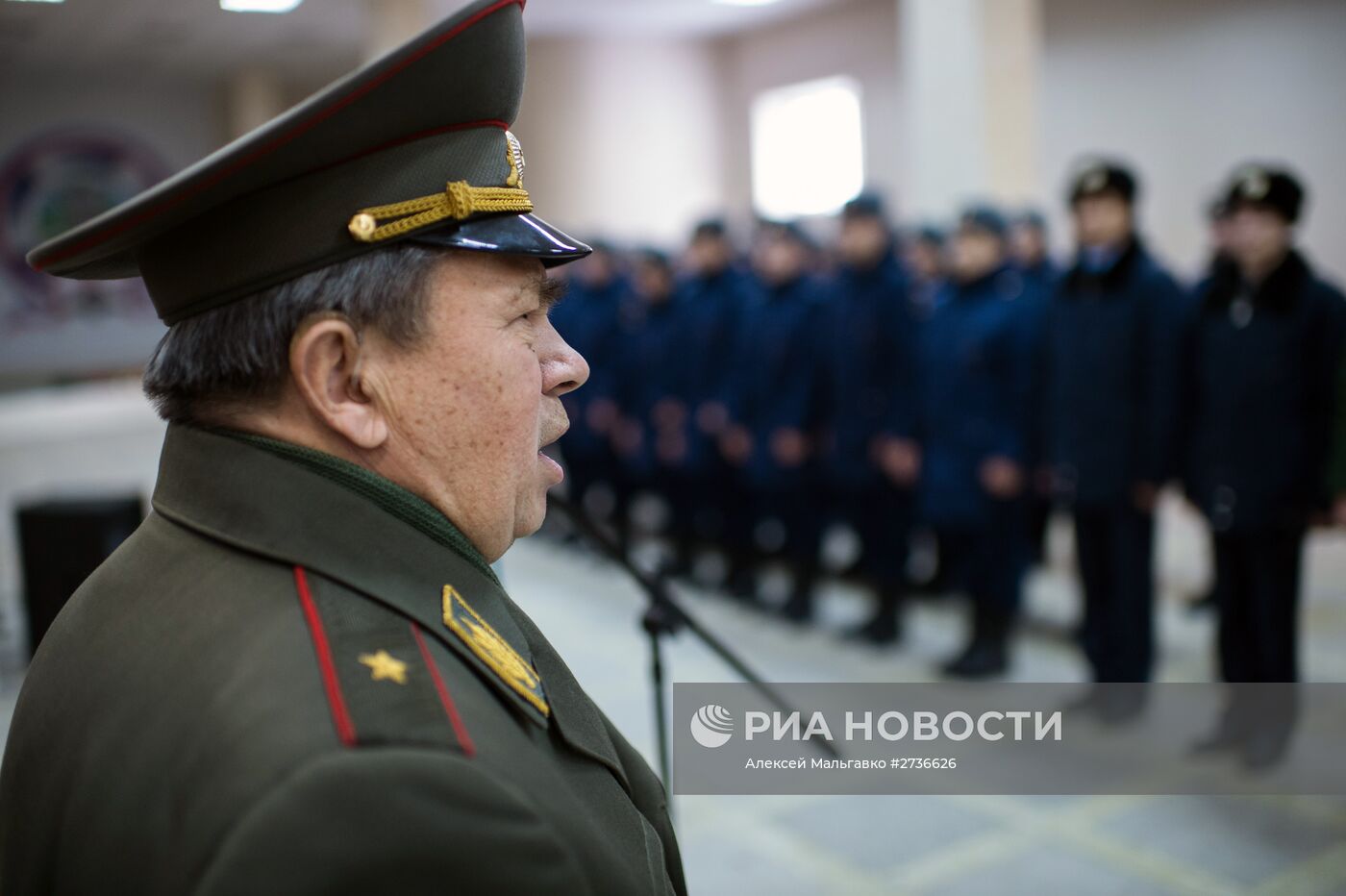 Призыв на военную службу в городах России