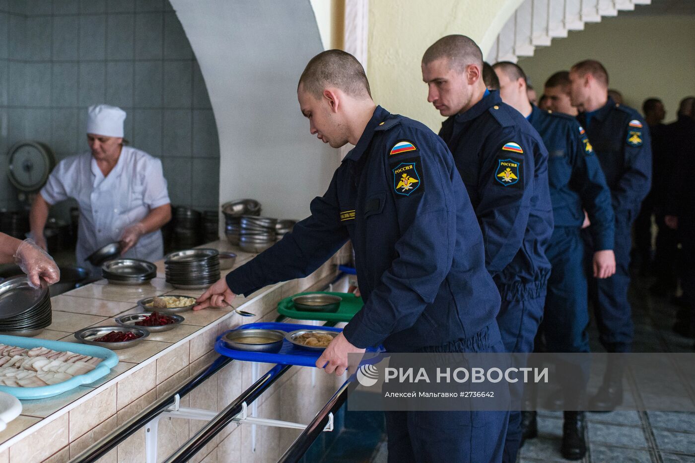 Призыв на военную службу в городах России