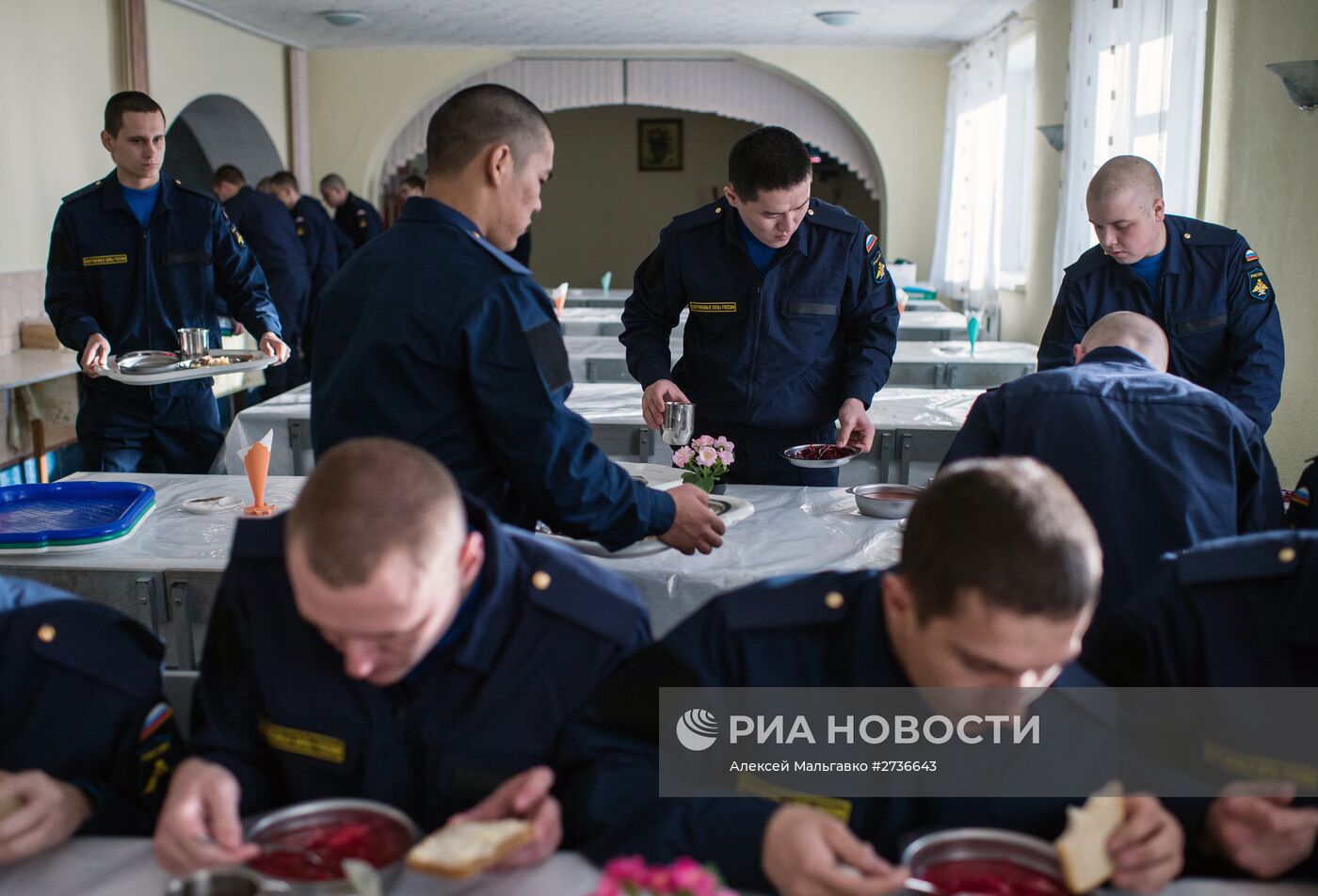 Призыв на военную службу в городах России