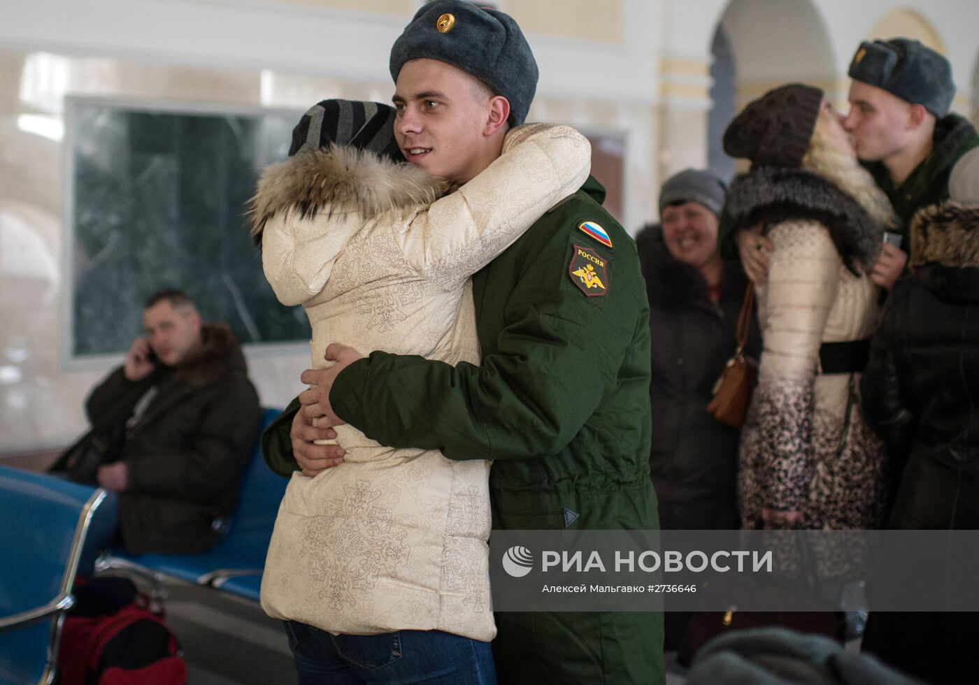 Призыв на военную службу в городах России