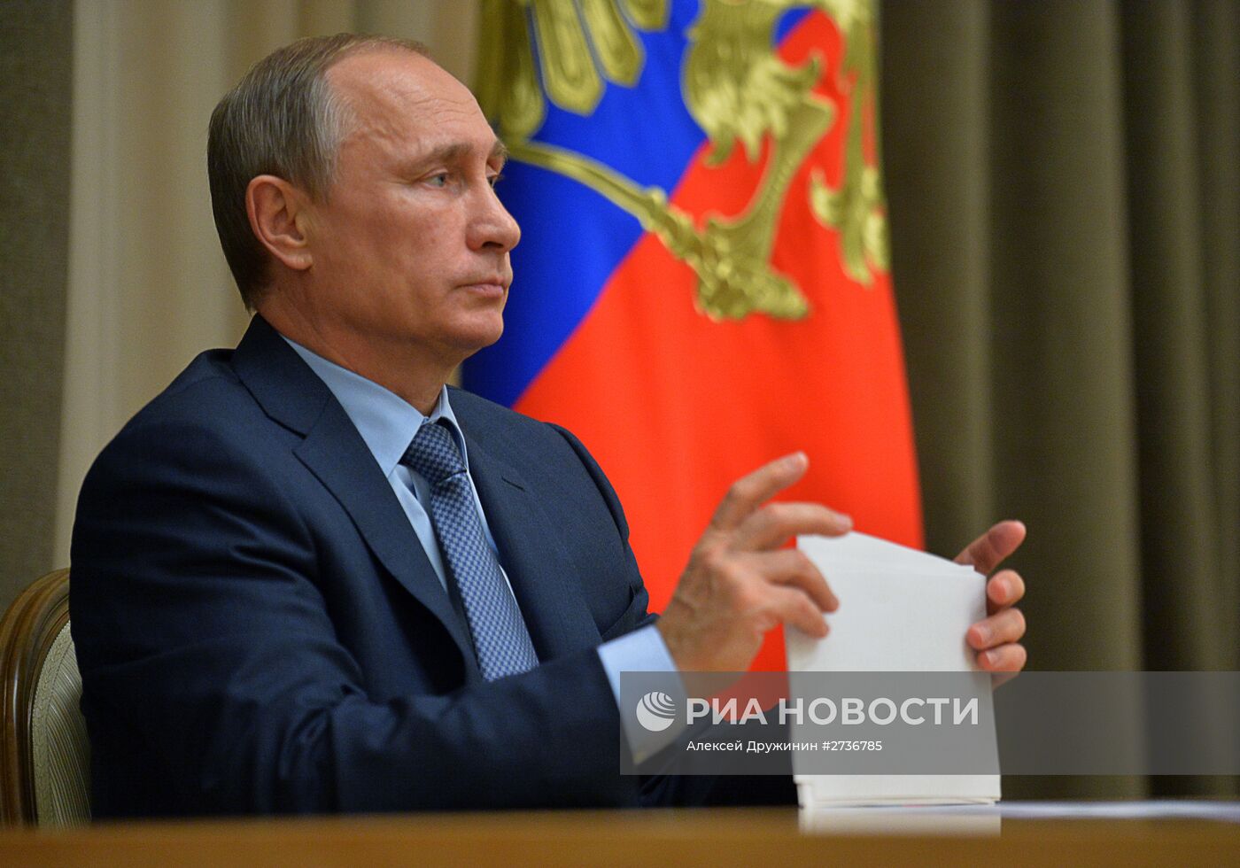 Президент РФ В.Путин провел совещание о приоритетах космической деятельности РФ