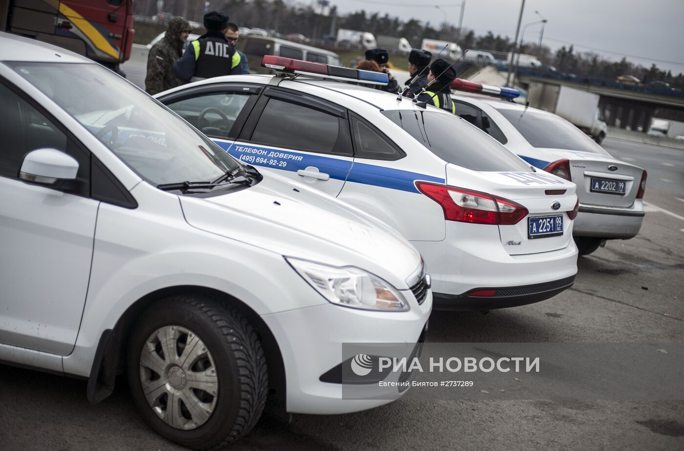 Рейд "скрытых" патрулей ДПС в Москве