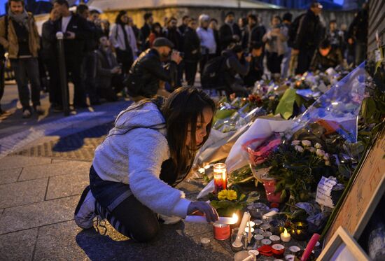 Ситуация в Париже после серии терактов