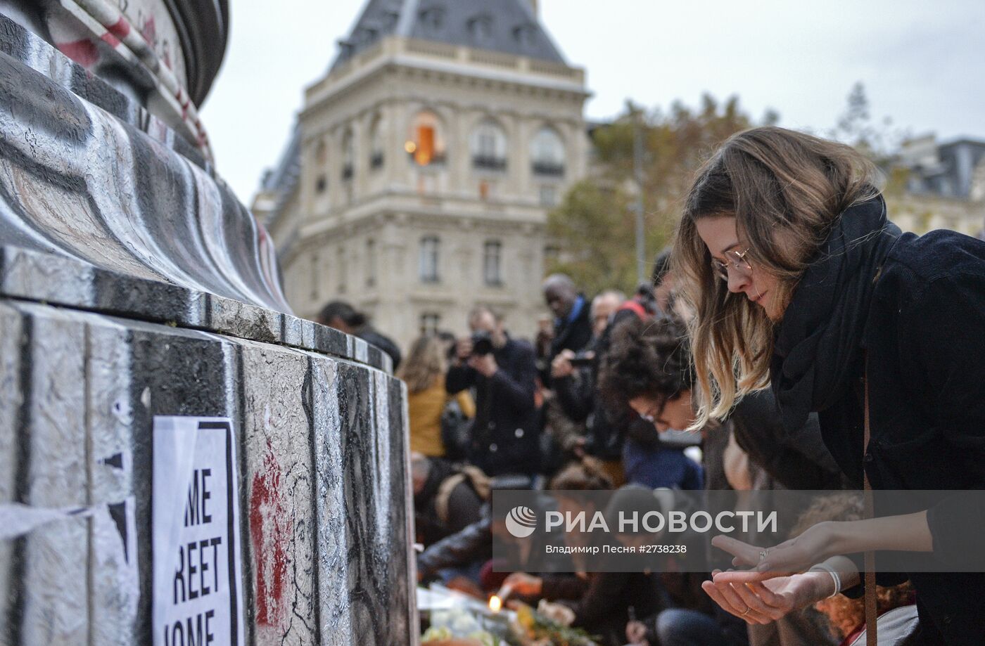 Ситуация в Париже после серии терактов