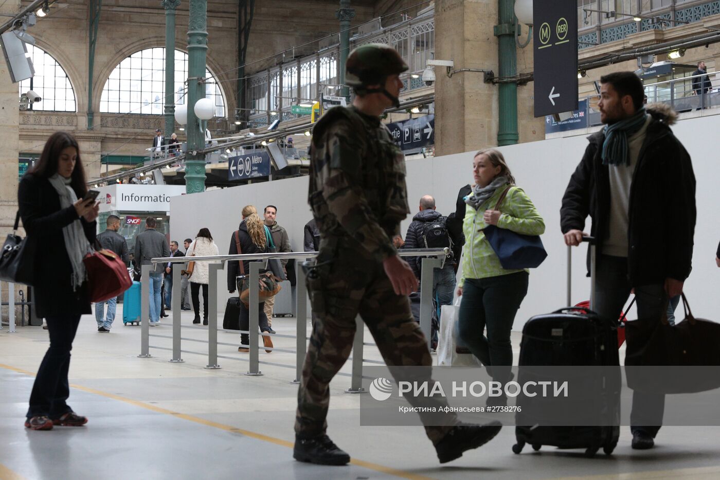 Ситуация в Париже после серии терактов