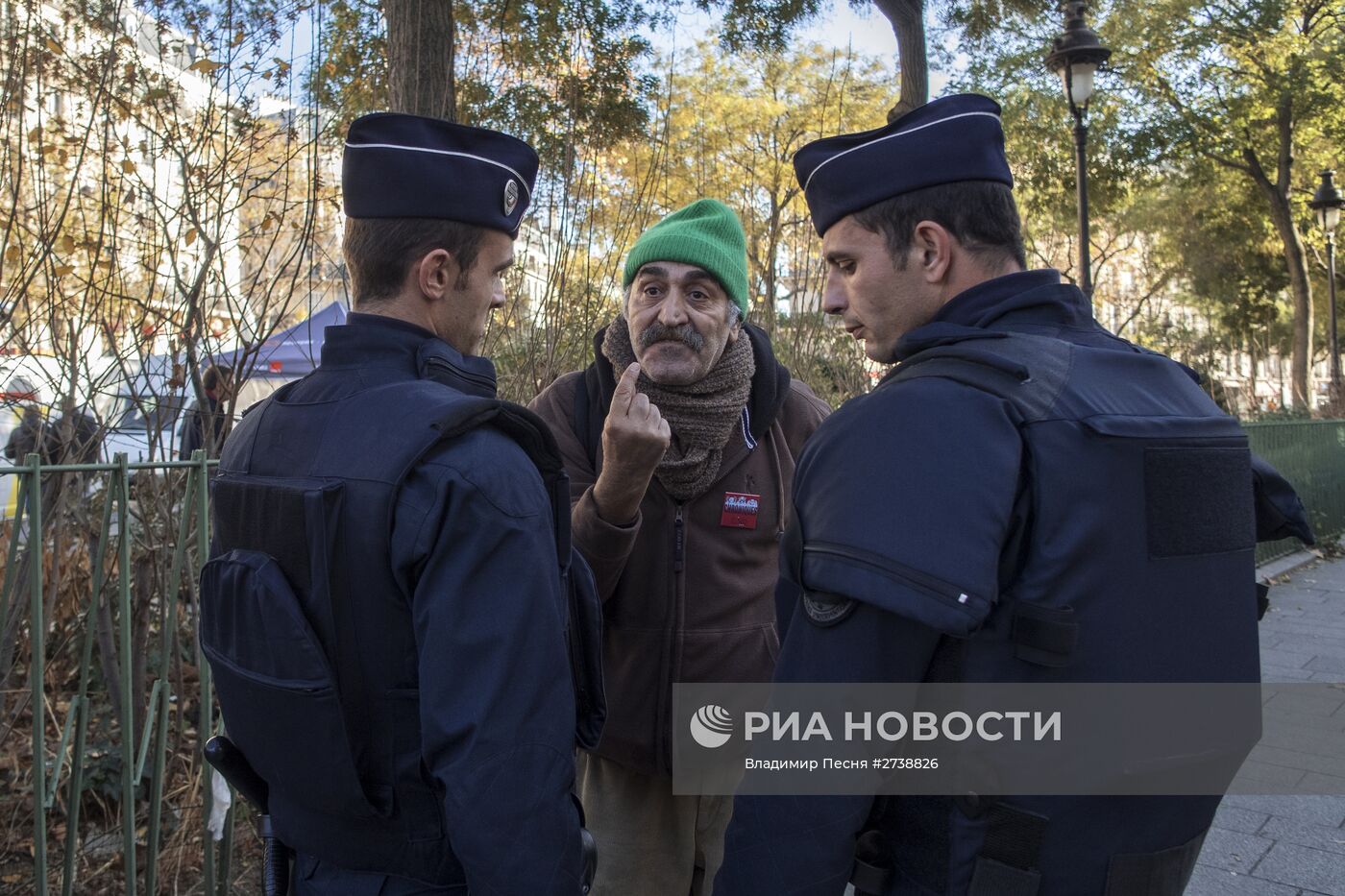 Ситуация в Париже после серии терактов