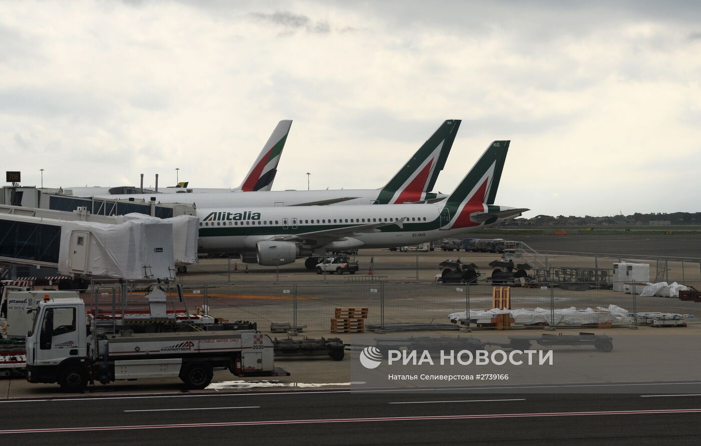 Самолеты авиакомпании Alitalia