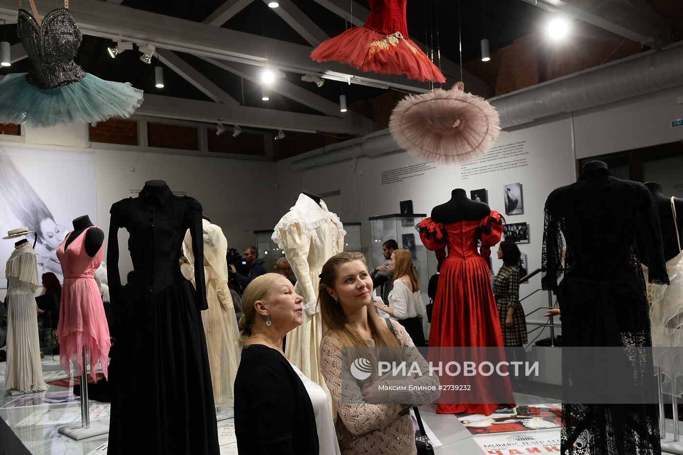 Открытие выставки "Беззаконная комета" Майи Плисецкой"