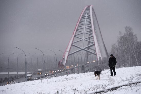 Зима в Новосибирской области