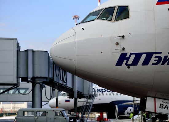 Первый рейс авиакомпании Utair по маршруту Владивосток — Москва