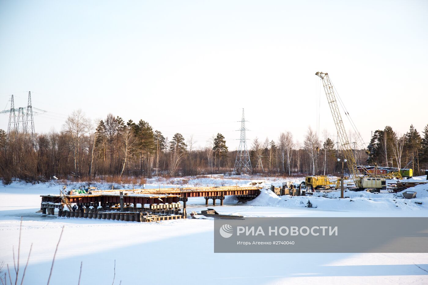 Строительство нового моста в Амурской области