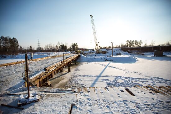Строительство нового моста в Амурской области